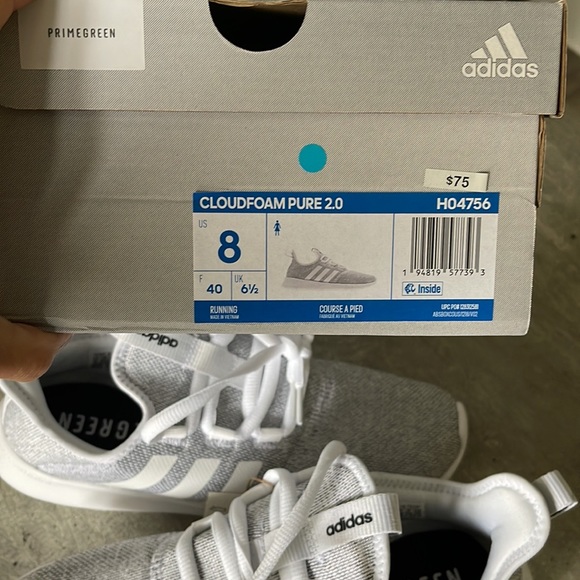 NIB adidas women’s cloudfoam pure 2.0 👟 sz 8 - Picture 4 of 7